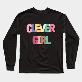 clever girl tee Long Sleeve T-Shirt